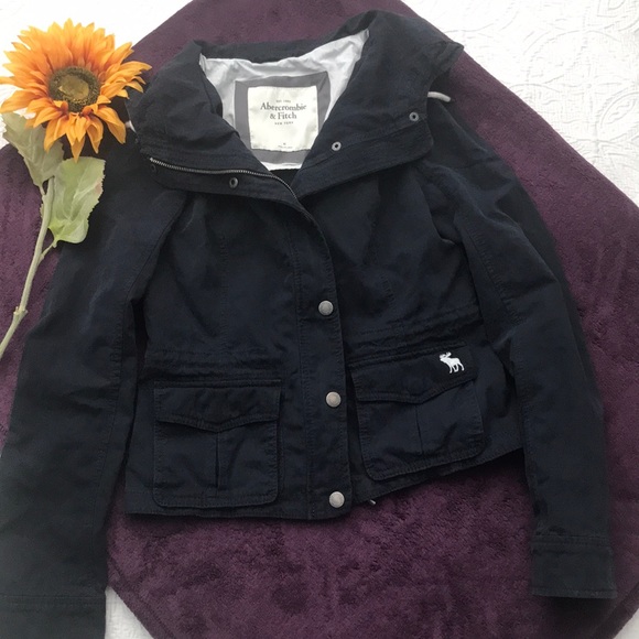 Abercrombie & Fitch Jackets & Blazers - Abercrombie & Fitch Navy Jacket - Medium